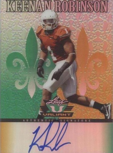 2012 Leaf Valiant Keenan Robinson #KR1