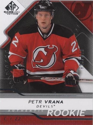 2008-09 SP Game Used Edition - Petr Vrana #180
