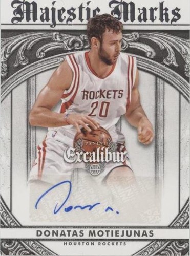 2014-15 Panini Excalibur - Donatas Motiejunas #18