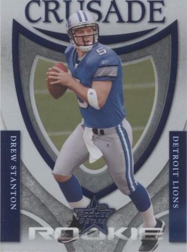 2007 Leaf Rookies & Stars Drew Stanton #RC-12