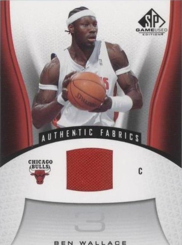 2006-07 SP Game Used Edition - Ben Wallace #125