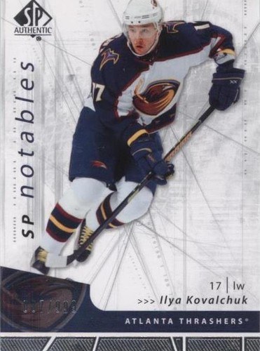 2006-07 SP Authentic - Ilya Kovalchuk #117