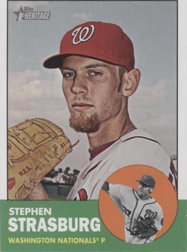 2012 Topps Heritage - Stephen Strasburg #291