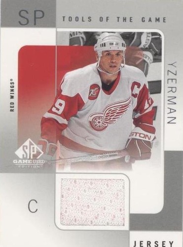 2000-01 SP Game Used Edition - Steve Yzerman #SY