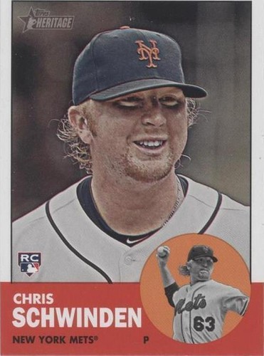 2012 Topps Heritage - Chris Schwinden #204