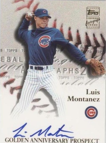 2001 Topps - Luis Montanez #GAA-LM