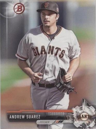 2017 Bowman - Andrew Suarez #BP112