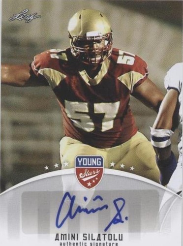 2012 Leaf Young Stars Amini Silatolu #AS1