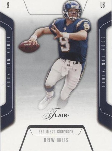 D37457 2003 Flair #10 Drew Brees | eBay