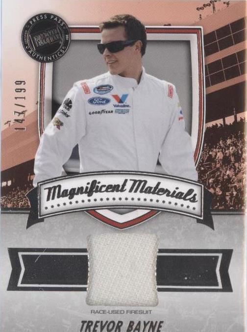 2011 Press Pass Fanfare - Trevor Bayne #MM-TB1