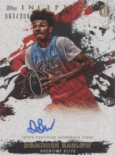 2021-22 Topps Inception OTE Overtime Elite - Dominick Barlow #IA-DB3
