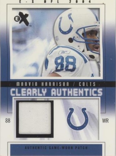 2004 Fleer E-X Marvin Harrison #CA-MH