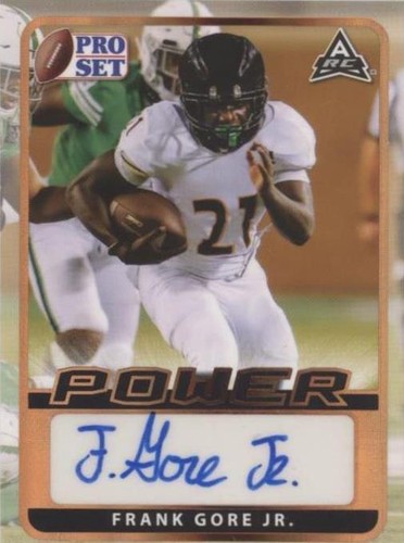 2021 Leaf Pro Set Power Frank Gore Jr. #BA-FGJ