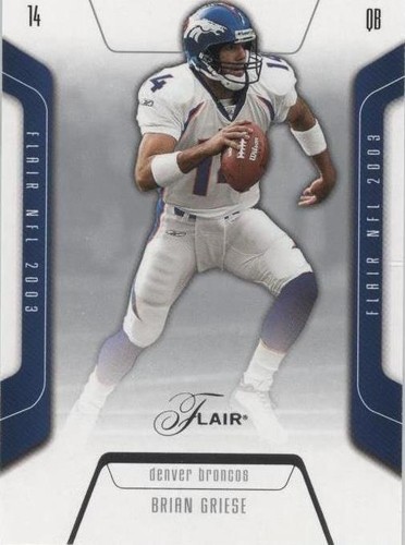 2003 Flair Brian Griese #15