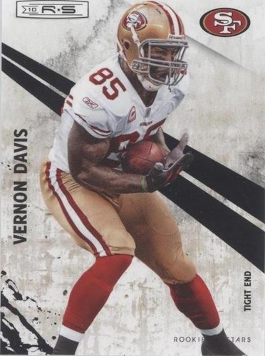 2010 Panini Rookies & Stars Vernon Davis #128
