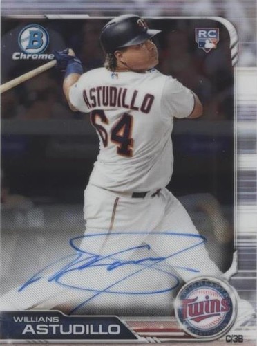 2019 Bowman Chrome - Willians Astudillo #CRA-WA