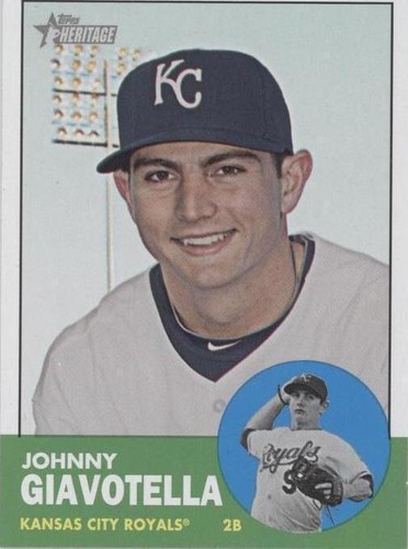 2012 Topps Heritage - Johnny Giavotella #256