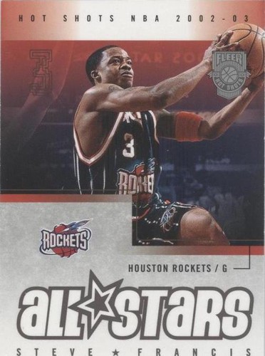 2002-03 Fleer Hot Shots - Steve Francis #141