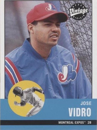 2001 Upper Deck Vintage - Jose Vidro #242