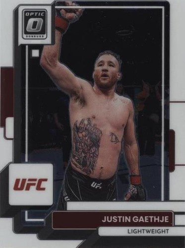 2023 Donruss Optic #9 Justin Gaethje UFC My House | eBay