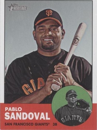 2012 Topps Heritage - Pablo Sandoval #388