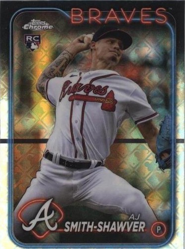 2024 Topps Chrome Logofractor Edition - AJ Smith-Shawver #19