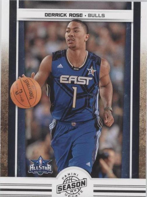 Actualización de la temporada 2009-10 Panini - Derrick Rose #188