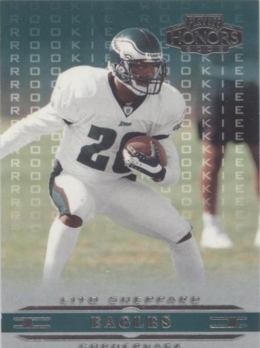 2002 Playoff Honors Lito Sheppard #176