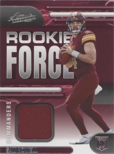 2022 Panini Absolute Sam Howell #RF-5