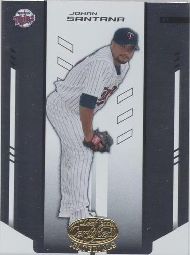 2004 Leaf Certified Materials - Johan Santana #102