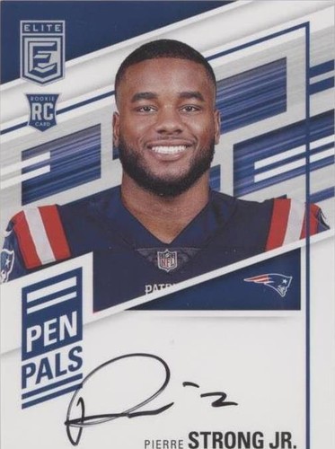 2022 Panini Donruss Elite Pierre Strong Jr. #PP-PS