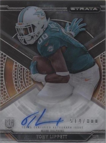 2015 Topps Strata Tony Lippett #SA-TLI