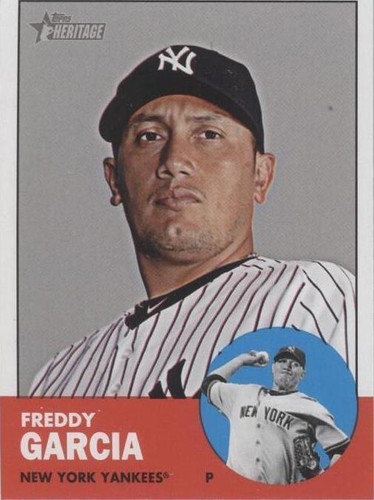 2012 Topps Heritage - Freddy Garcia #401