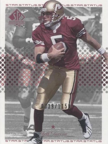 2002 SP Authentic Jeff Garcia #137