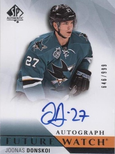 2015-16 SP Authentic - Joonas Donskoi #256