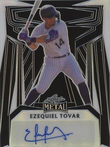 2023 Leaf Metal - Ezequiel Tovar #BA-ET1