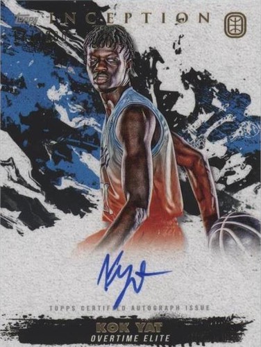 2021-22 Topps Inception OTE Overtime Elite - Kok Yat #IA-KY3