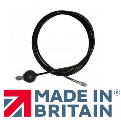 CUSTOM MADE GYM CABLE SWAGE EYES SHOCK BALL Gymnasium cable replacement