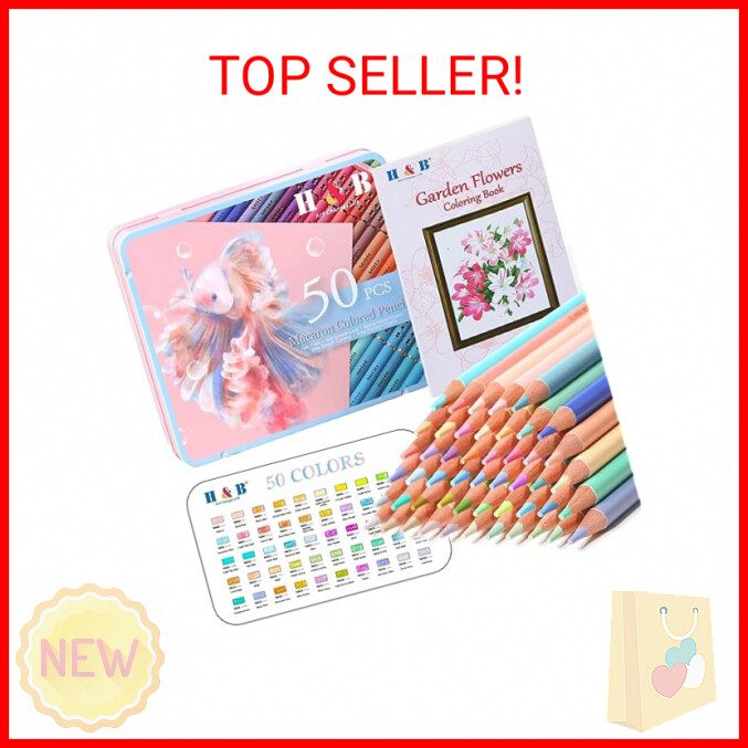 For Adult Coloring, Soft Core Colored Pencils