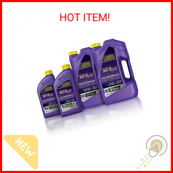 Royal Purple ROY01530 01530-6PK 5W30 High Performance Synthetic Oil, 1 Quart