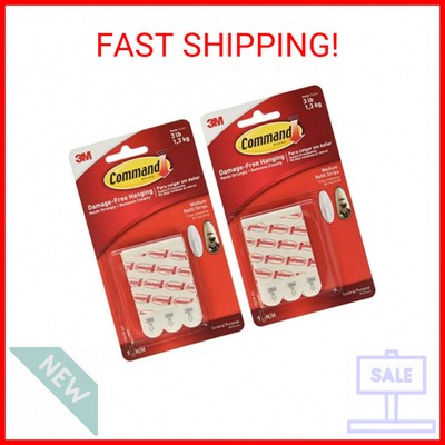 Command Medium Mounting Refill Strips, 18-Strip