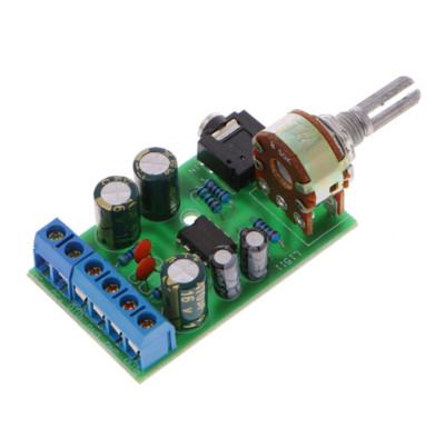 DC 1.8-12V TDA2822M 2.0 Channel Stereo AUX Audio Amplifier Board Module Parts