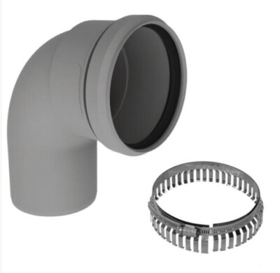 Duravent PolyPro 2PPS-E90C 2  Single Wall PP 90 Degree Elbow Qty:6 New