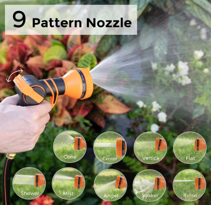 Giraffe Tools Retractable Water Hose Reel Wall Mounted Hose Reel 1/2-IN 100-FT