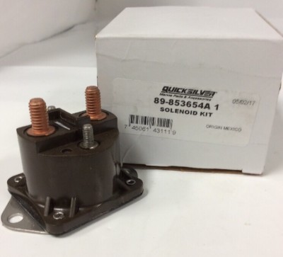 OEM Mercruiser Mercury Starter Slave Solenoid Kit Promax Outboard 89-853654A1