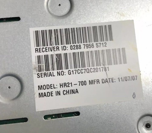 Direct TV HR21-100 HD DVR Digital Satellite Receiver