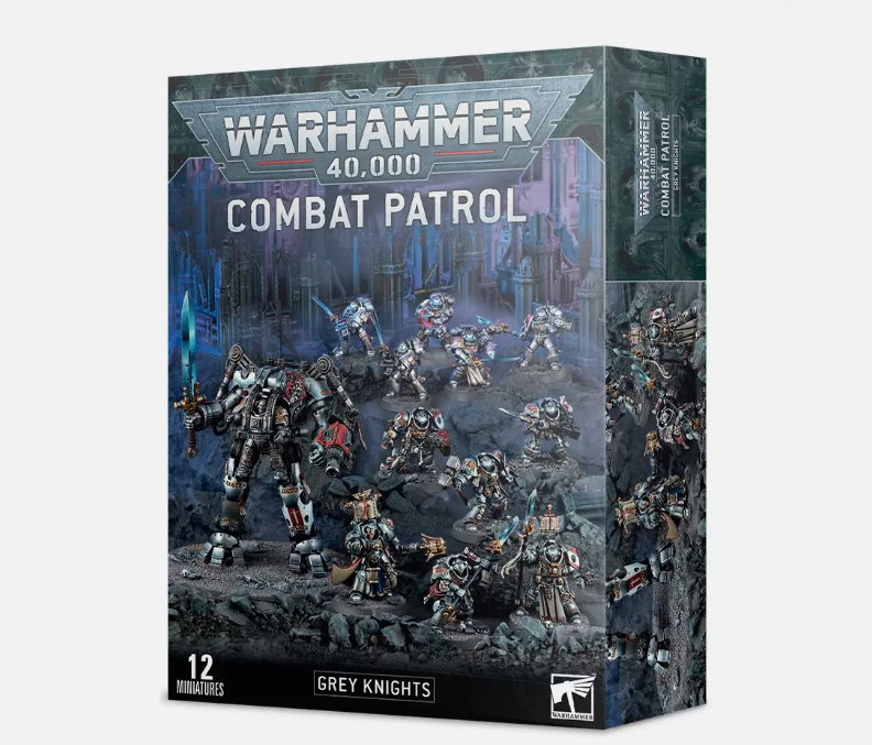 Боевой патруль Серых рыцарей Warhammer 40K New in Box Космические десантники