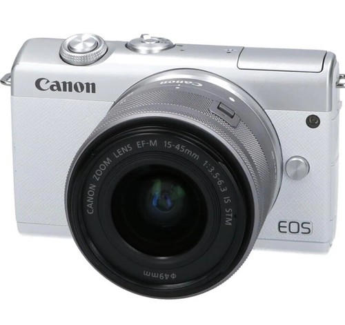 Canon EOS M ホワイト EF-M 15-45mm Amazon.com : Canon EOS M200 EF-M 15-45mm is STM Kit (White