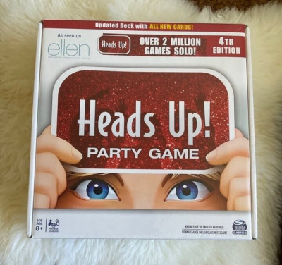 Heads Up! Party Game 4th Edition, Word And Name Guessing Game Family
