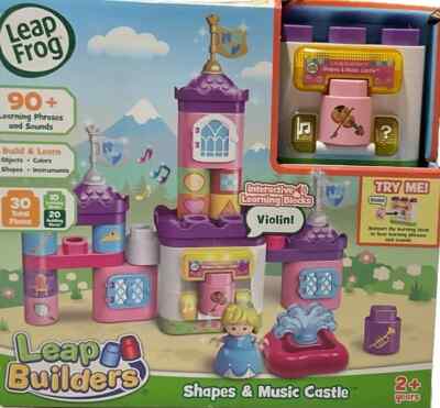 Leapfrog Leap Builders Shapes and Music Princess Castle Learning Blocks